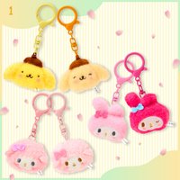 迷你玩偶鑰匙圈2入組
