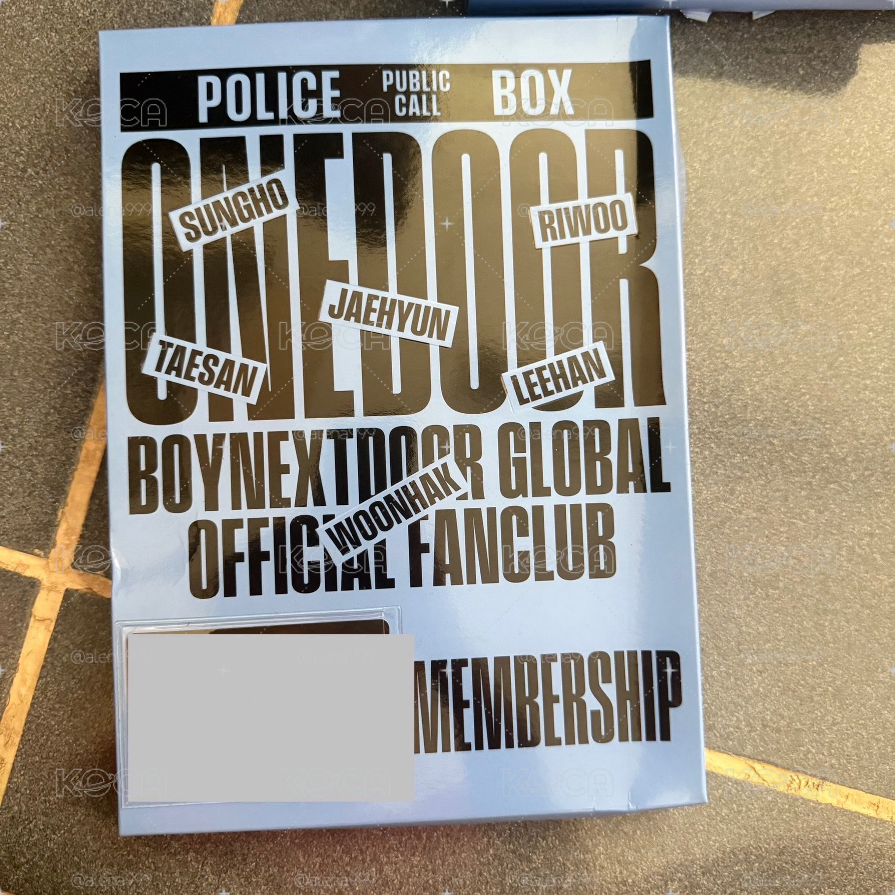 BOYNEXTDOOR 會員禮 雜誌