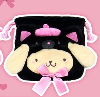 全黑動物系列 包包袋子 布丁狗