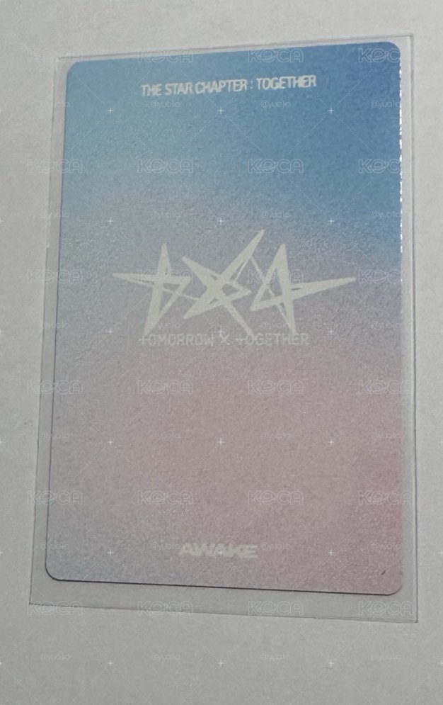 TXT 正四 專輯卡 Awake ver.