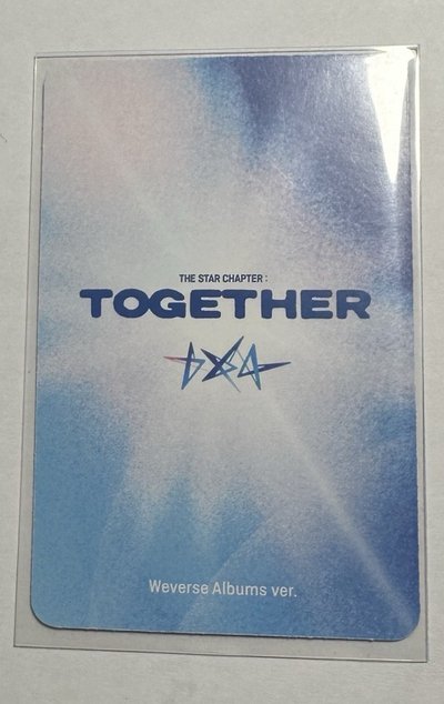 TXT 正四 專輯卡 電子專B B版