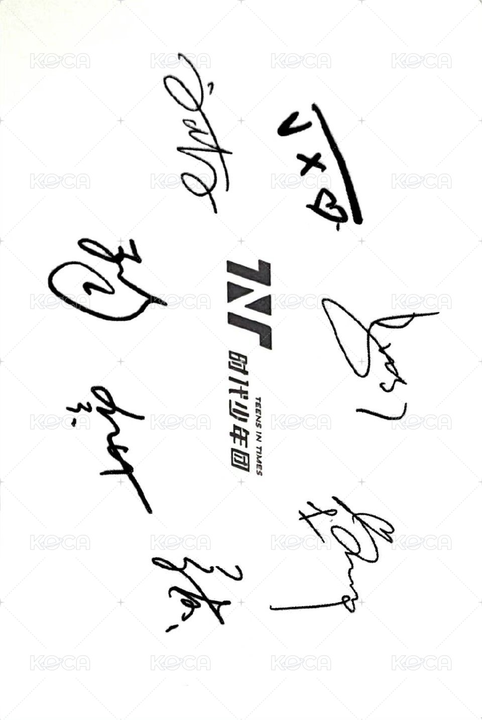 火力全開 周邊卡  背面