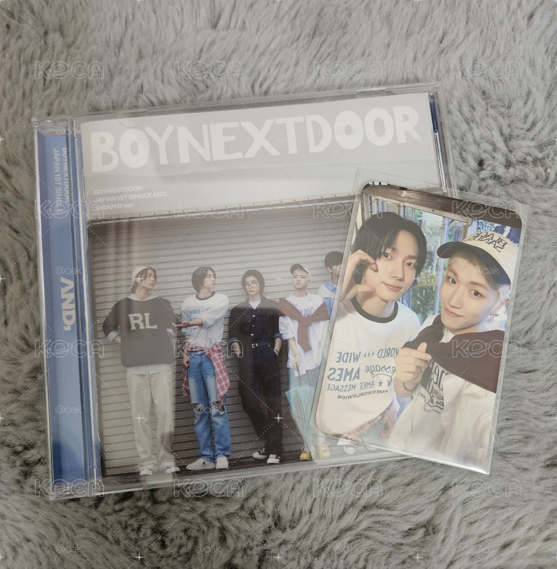 Boynextdoor AND,  通常盤 純血雙人