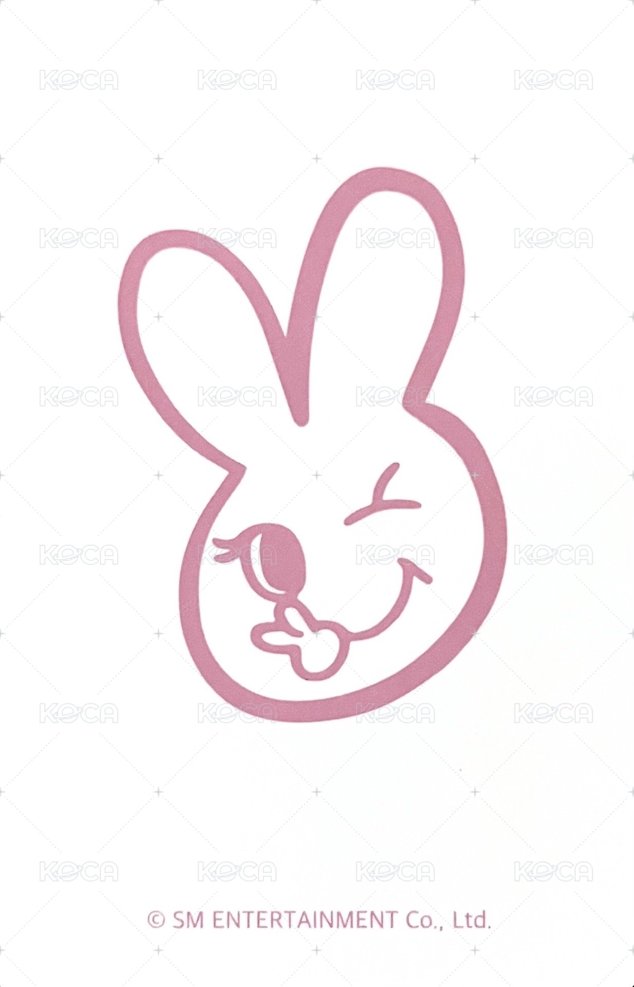 1 Page of IRENE 入場卡 / 場限卡  背面