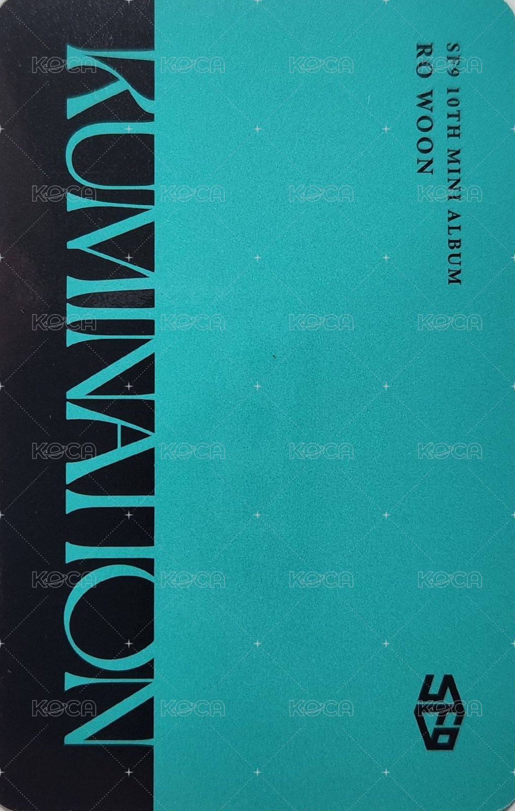 10TH MINI [RUMINATION] 專輯卡 Scar Ver. 背面