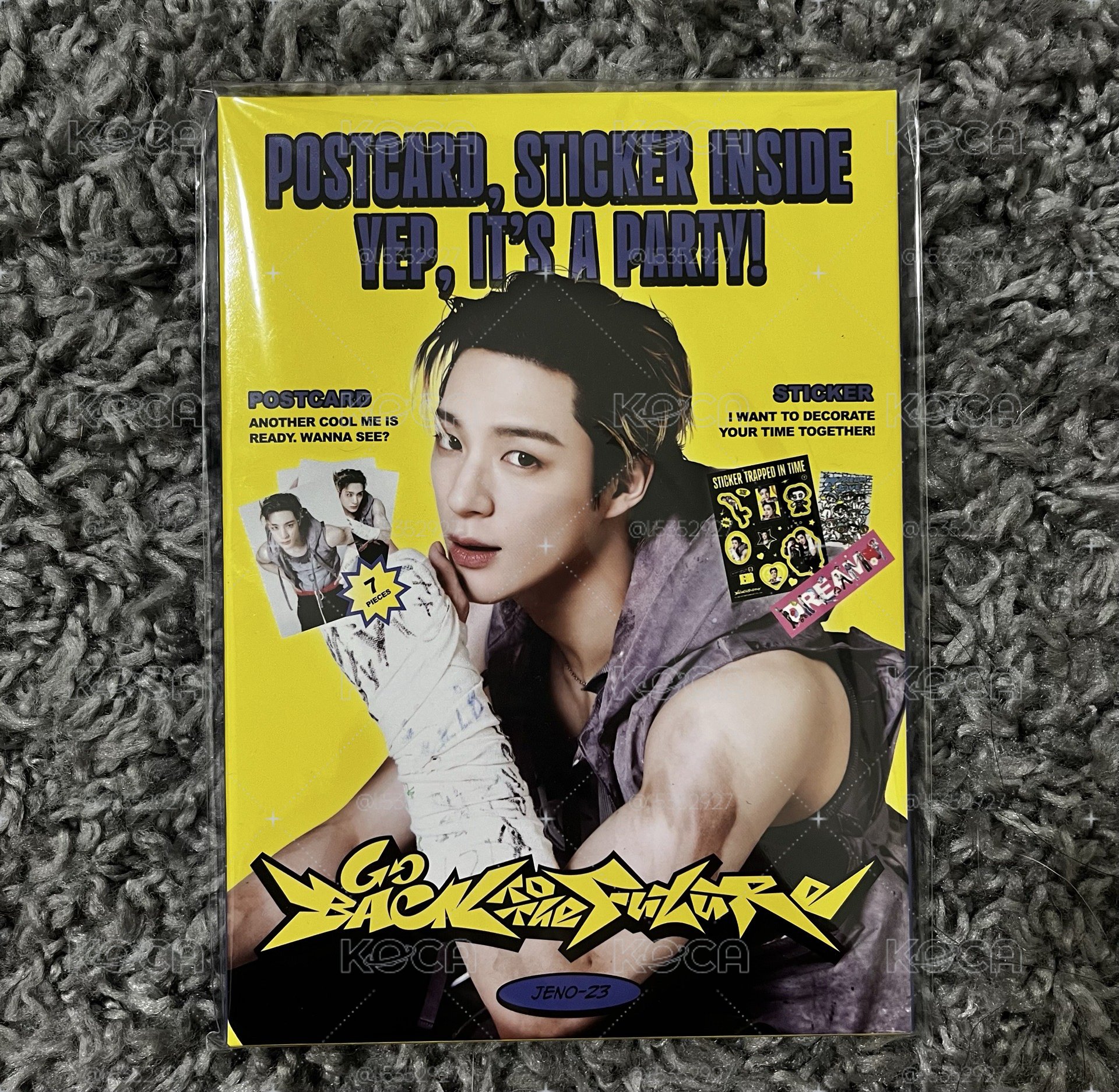 TIME RIDERS 相片 貼紙組 JENO