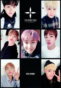 Wings Tour Final 入場卡 / 場限卡 Studio