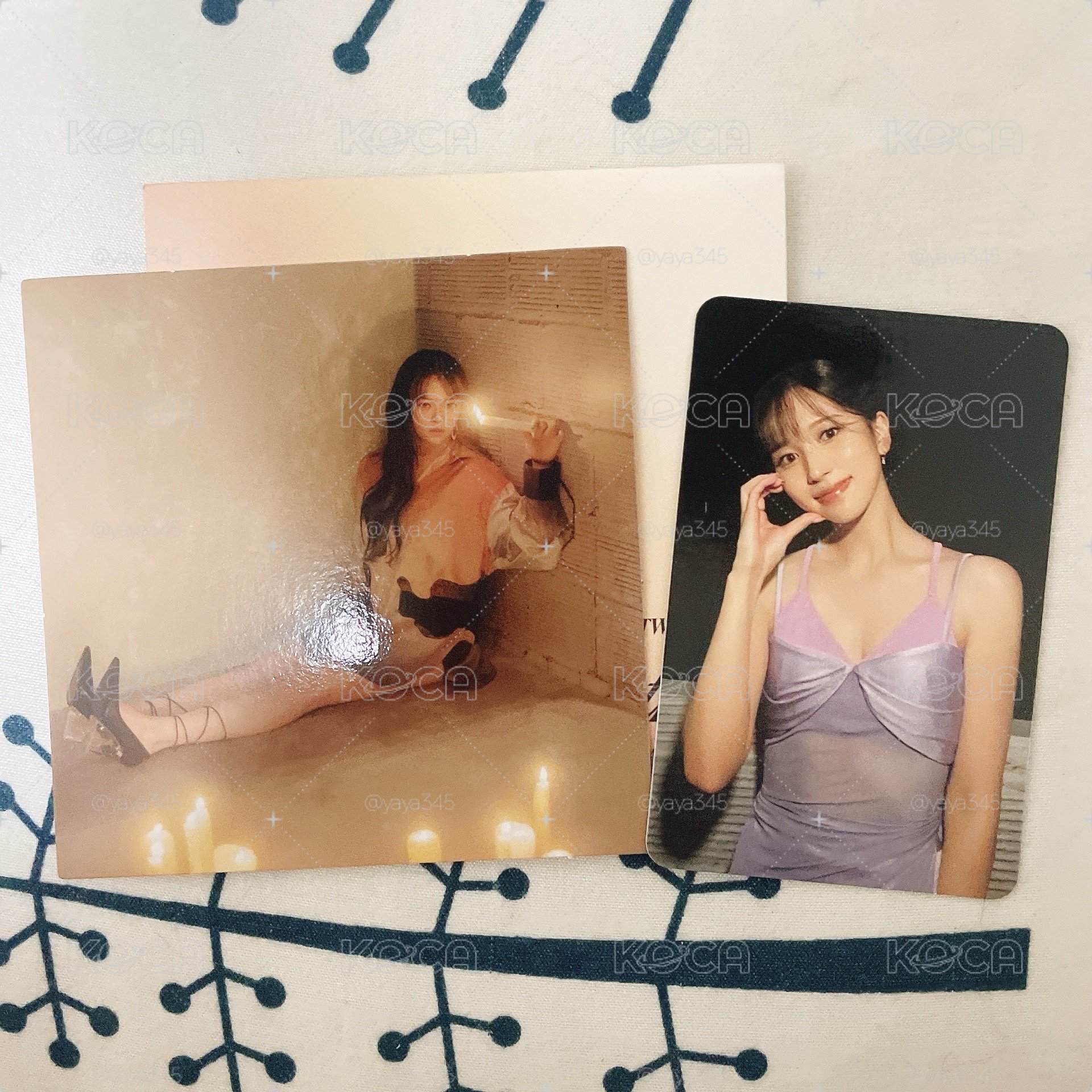 TWICE 專輯、小卡、特典