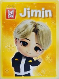 MCD TinyTan 代言卡 公仔卡