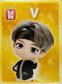 MCD TinyTan 代言卡 公仔卡