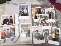 小本年曆、貼紙組、分割照片一組5個、電子專