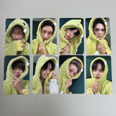 ATEEZ GH3 MAKESTAR 2.0 小 卡 set 一組 一套八張 恐龍卡