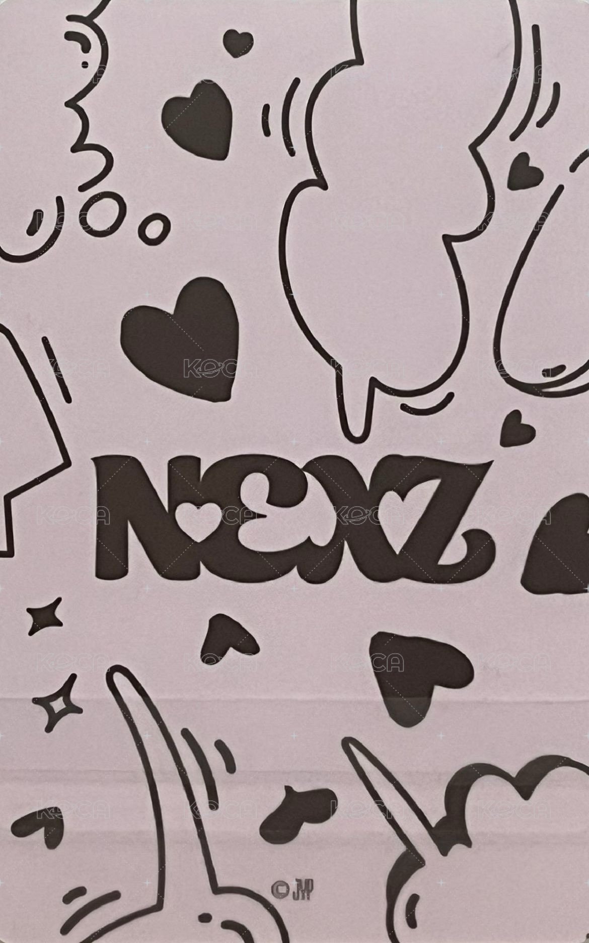 情人節周邊 貼紙組 周邊卡  背面