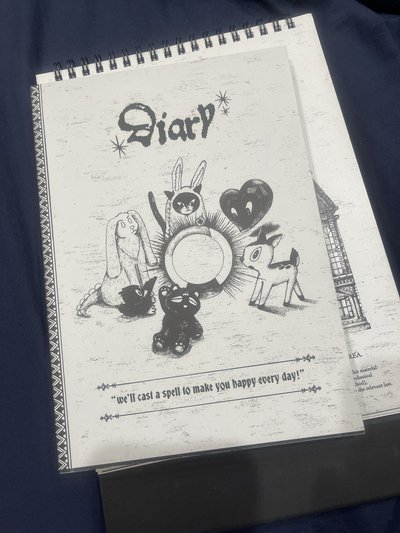 RIIZE 25年桌曆日程本