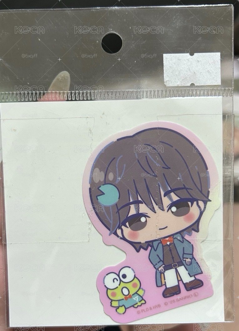 三麗鷗 八貼紙