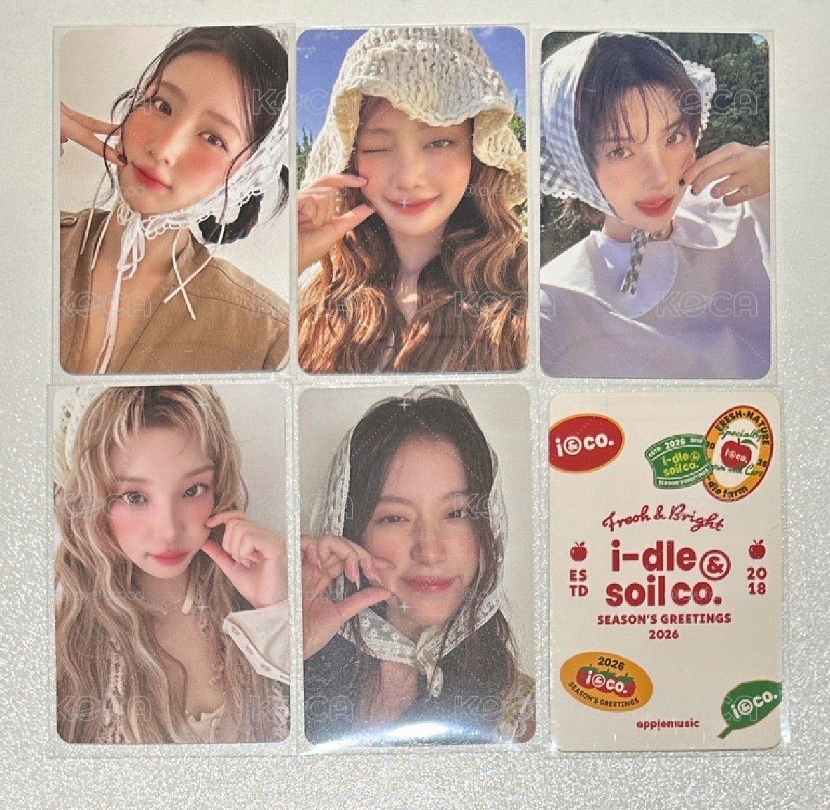 I-DLE[現貨可選成員] 年曆gm特典