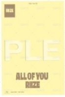 All of you 明信片  背面