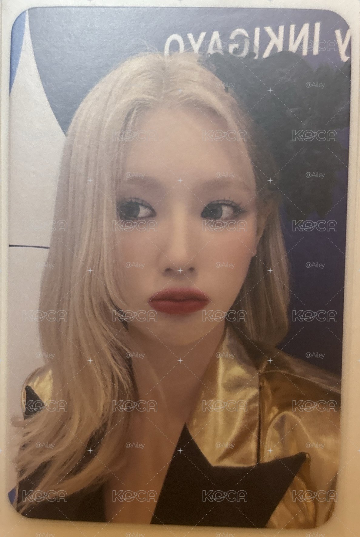 idle麵簽售卡