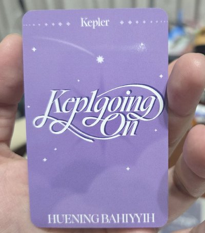 Kep1er 休寧巴伊葉 正規一 第二週 打歌卡 week2