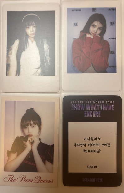 ive 拍立得（特典）