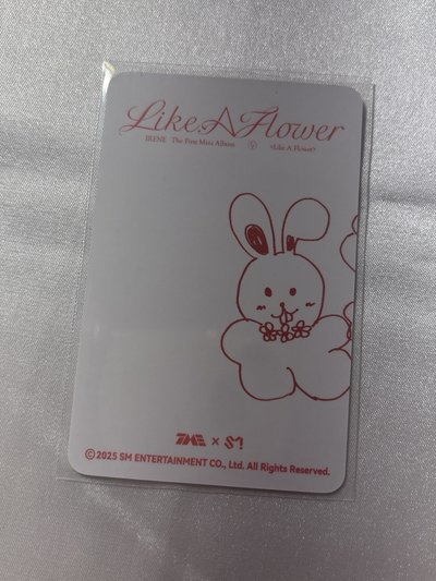 Irene Like A Flower 星光卡（三星手繪卡背）