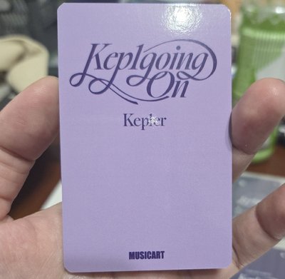 Kep1er 休寧巴伊葉 正規一 ma 簽售卡 