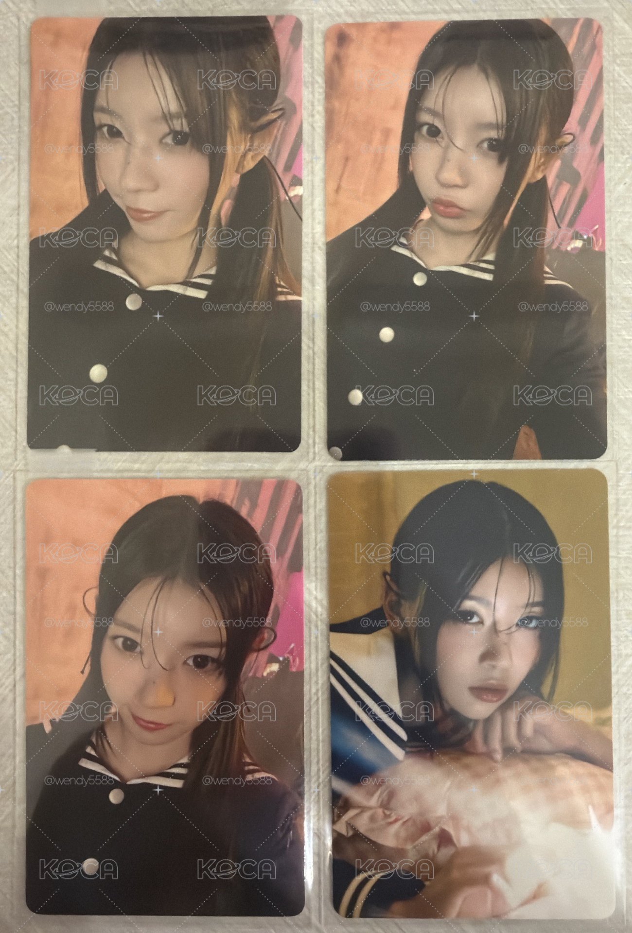 Illit 萌花 水手服4張一組不拆