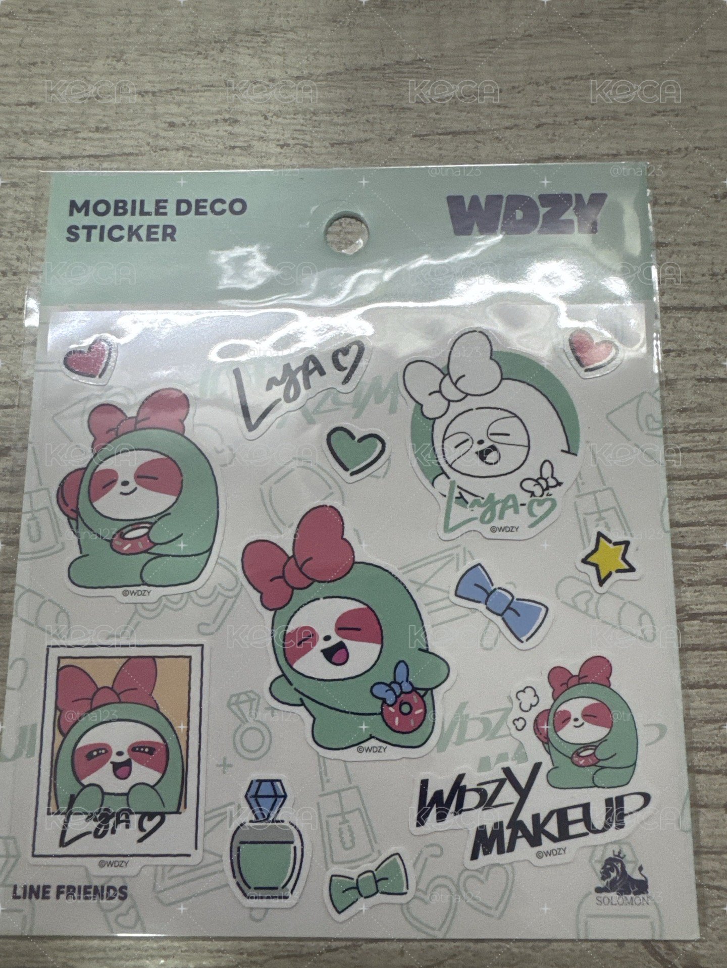 WDZY貼紙