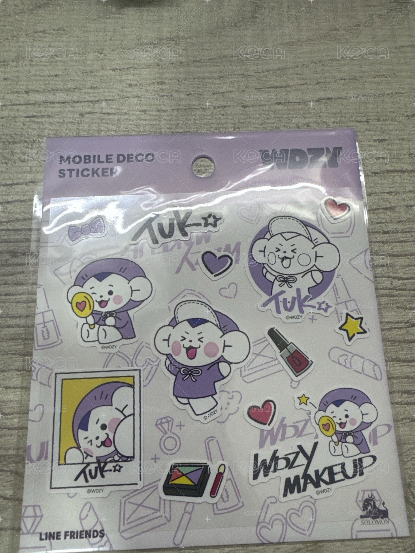 WDZY貼紙