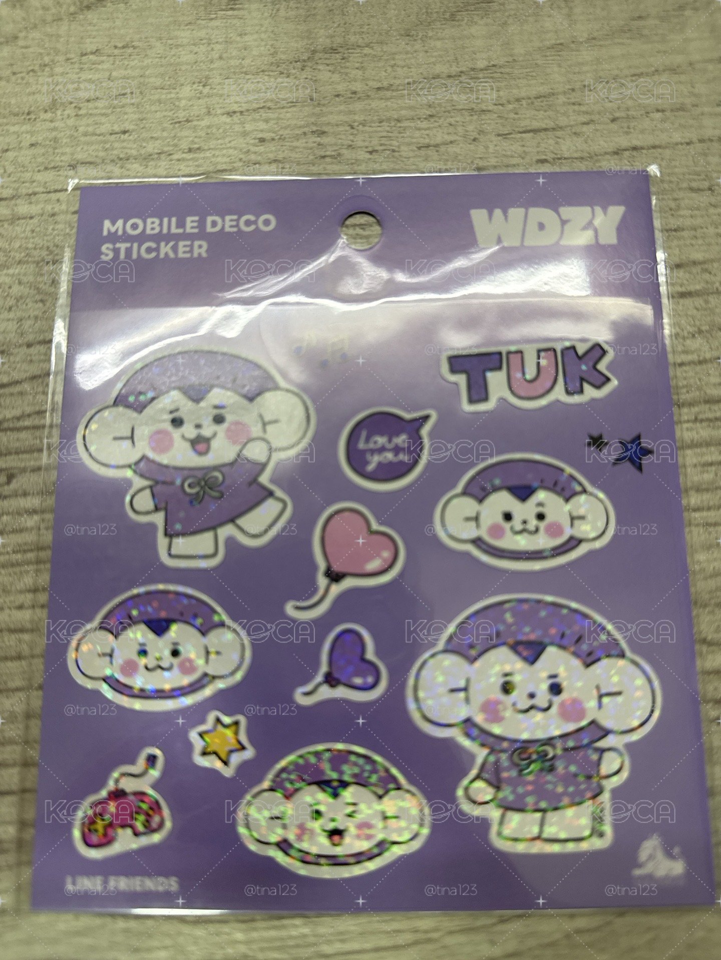 WDZY貼紙