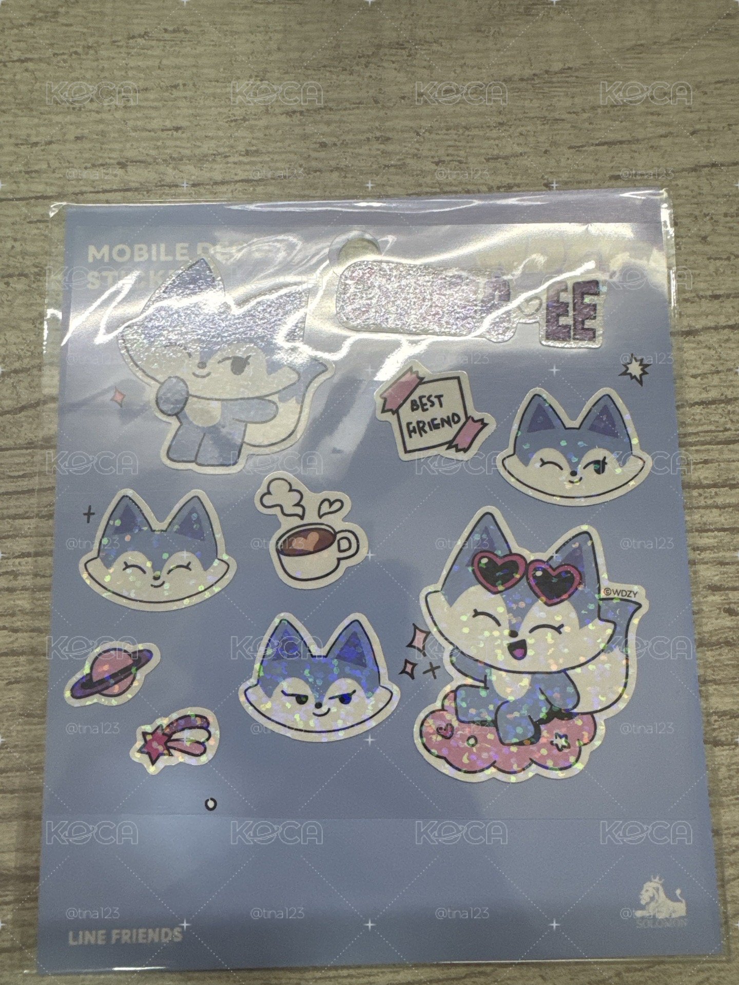 WDZY貼紙