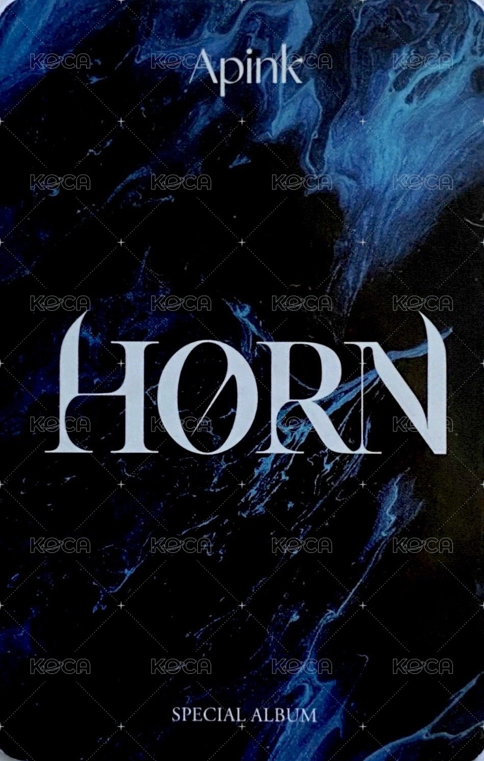 HORN 專輯卡  背面