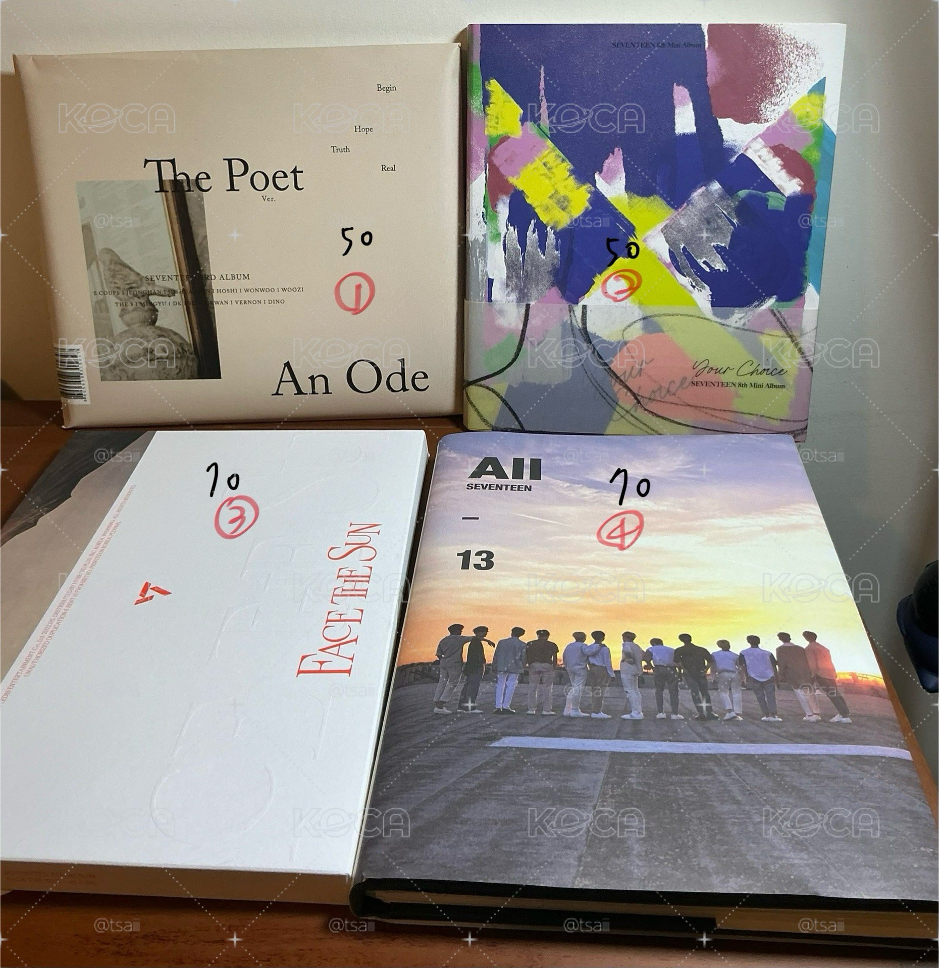 奎卡、空專、飯制卡冊