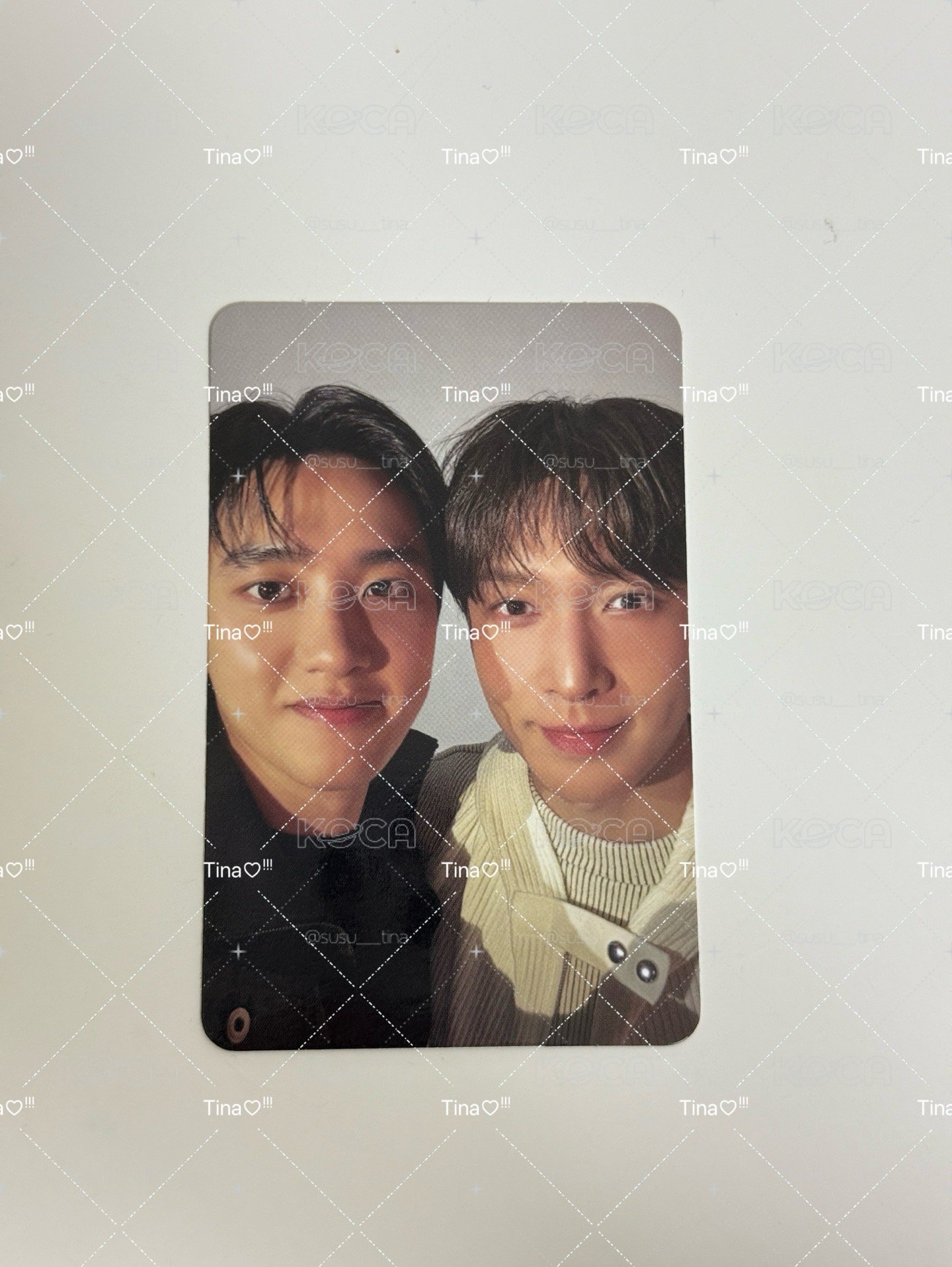 EXO Reverxe D.O.張藝興雙人卡