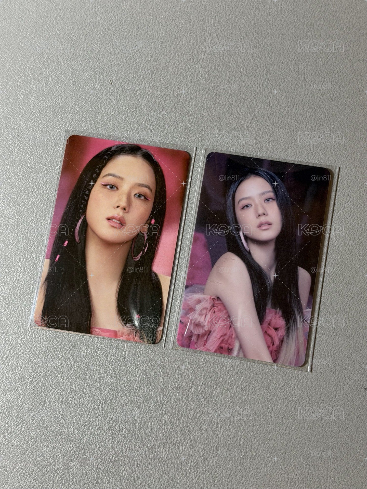金智秀 Jisoo born pink 幸運卡