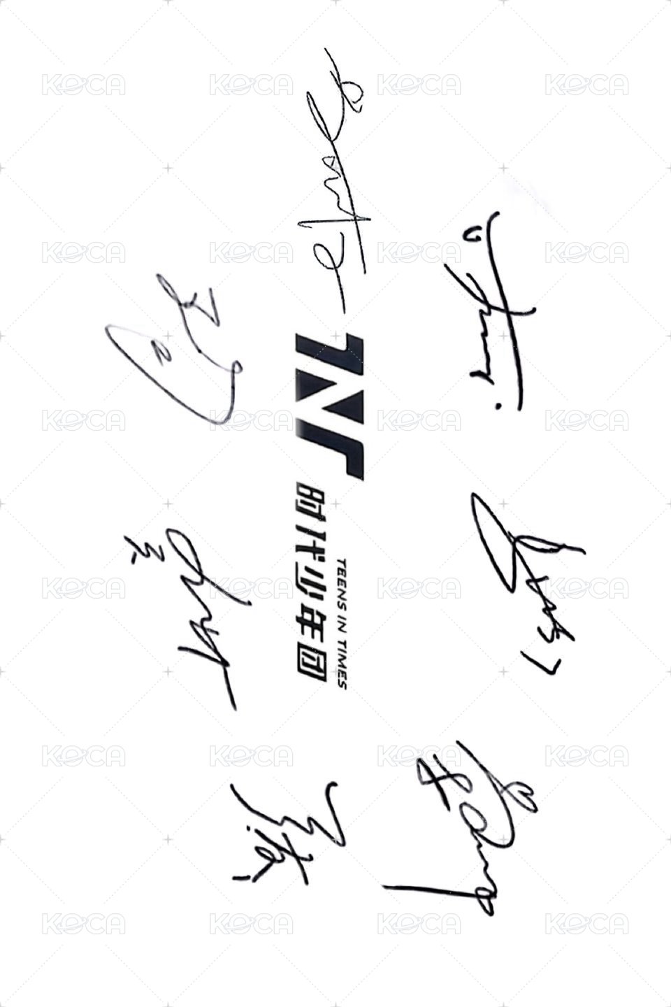 朱雀 周邊卡 團朱雀普卡 背面