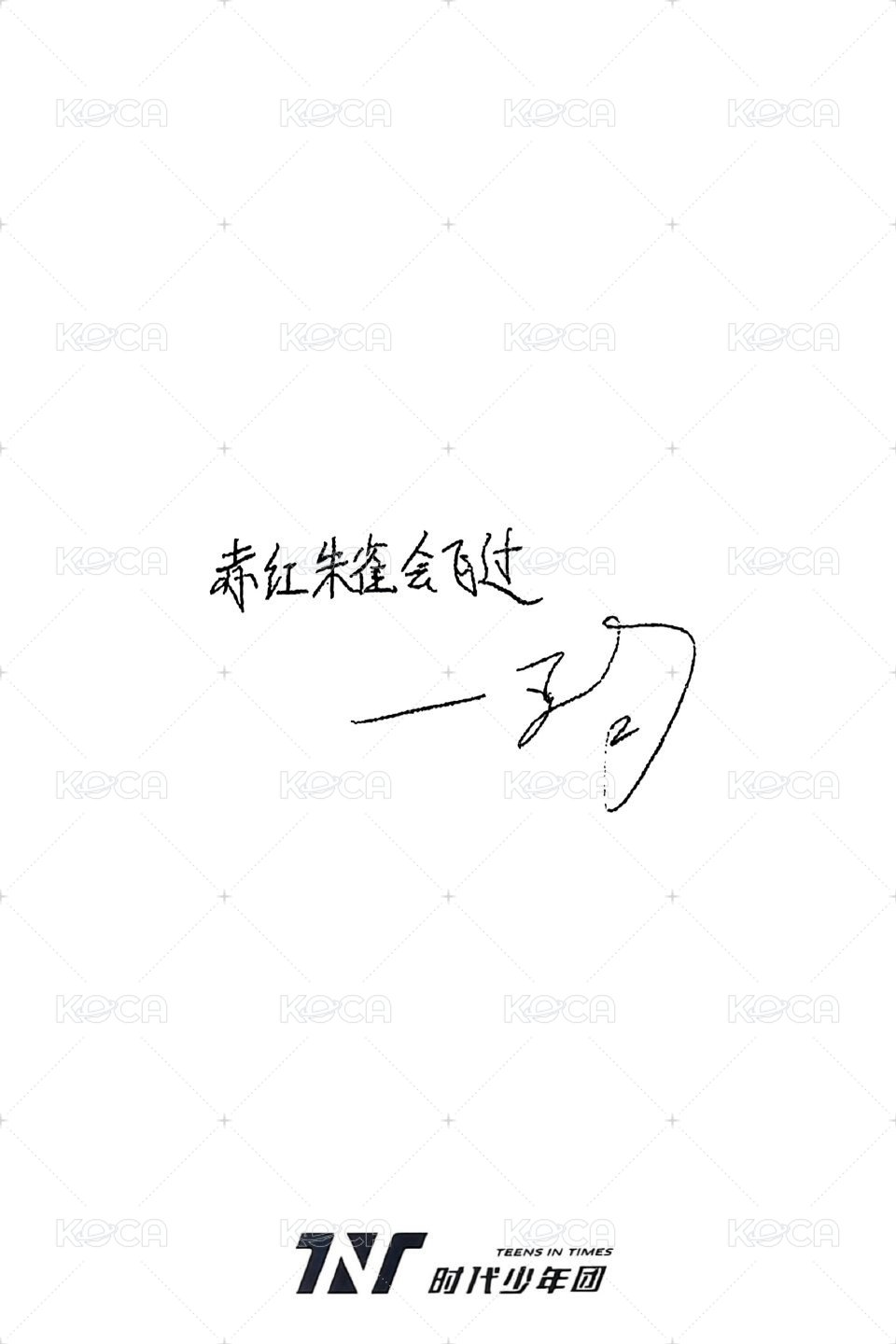 朱雀 周邊卡 6朱雀普卡 背面