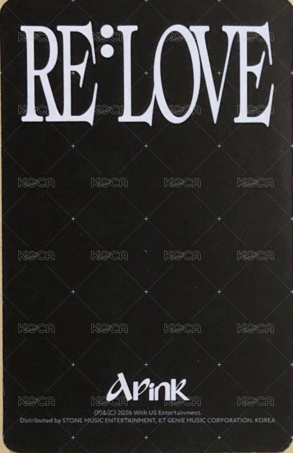 迷11 MUSE ver. 專輯卡  背面