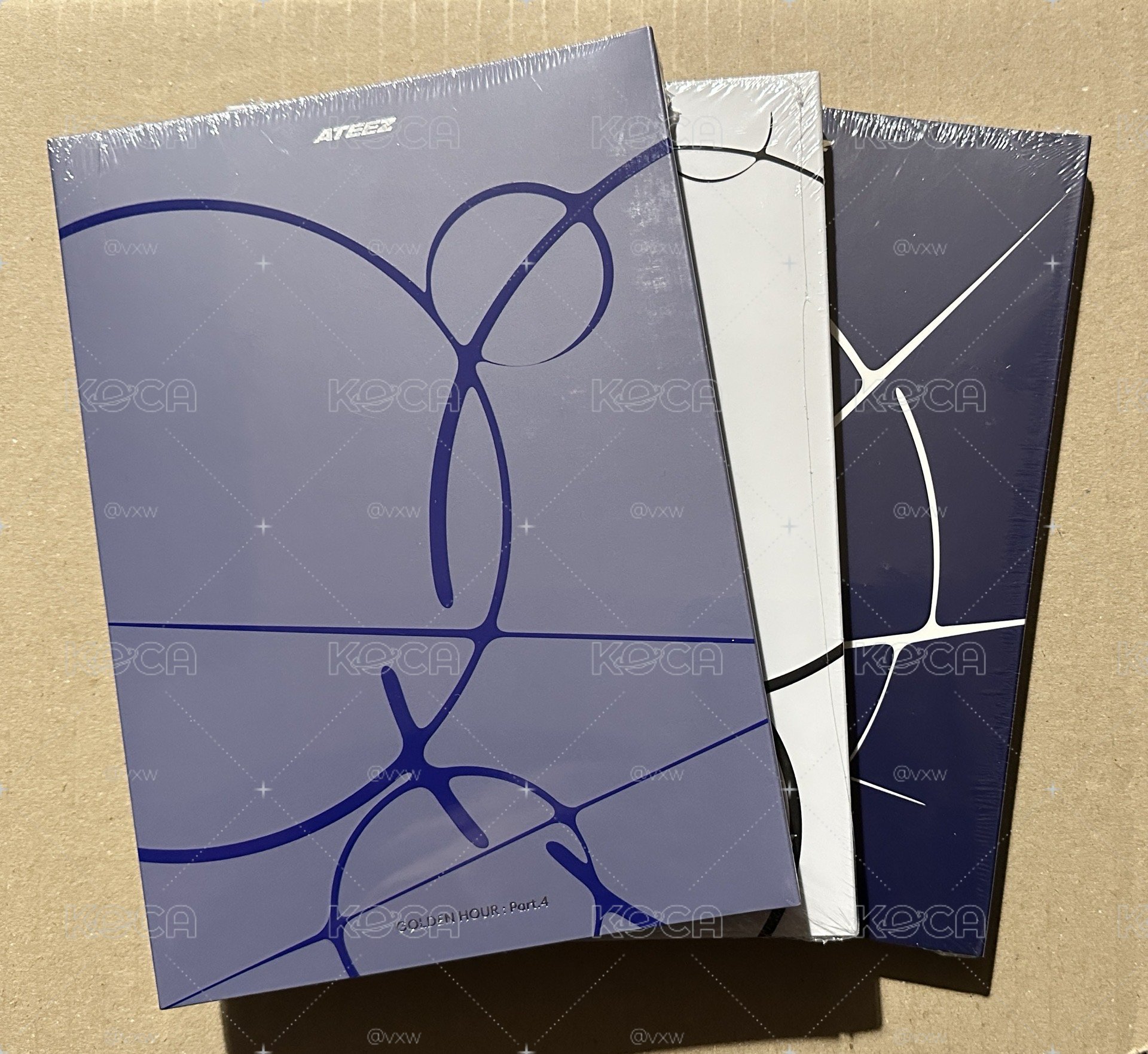 現貨速出 ATEEZ GH4 PB 全新未拆專 一套三版（💙可當綁物