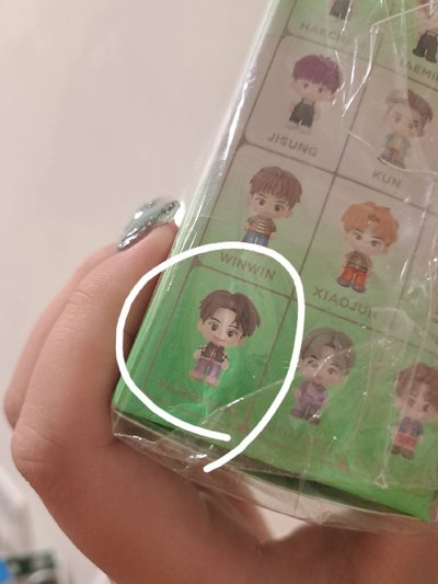 NCT CCOMAZ  模型 盲盒 揚揚款