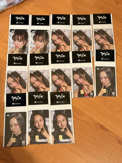 【過完年出貨】Twice Wowpass交通卡 Momo Sana Mina 周子瑜