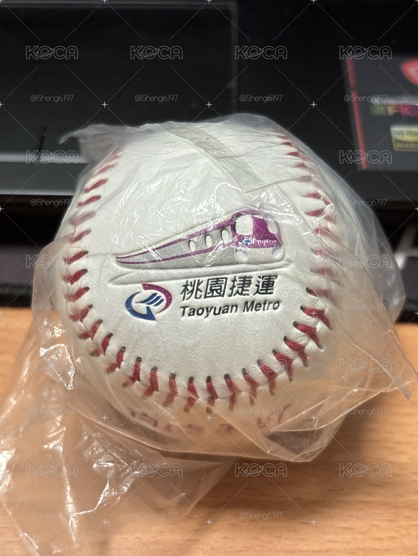 樂天桃猿x桃園捷運 聯名Logo球 直達車款式
