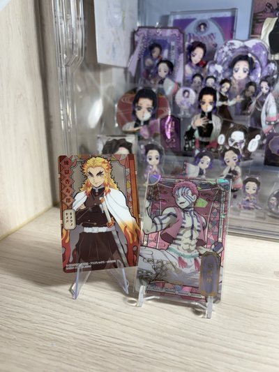 鬼滅之刃 BANDAI 無限列車透卡 猗窩座 煉獄杏壽郎