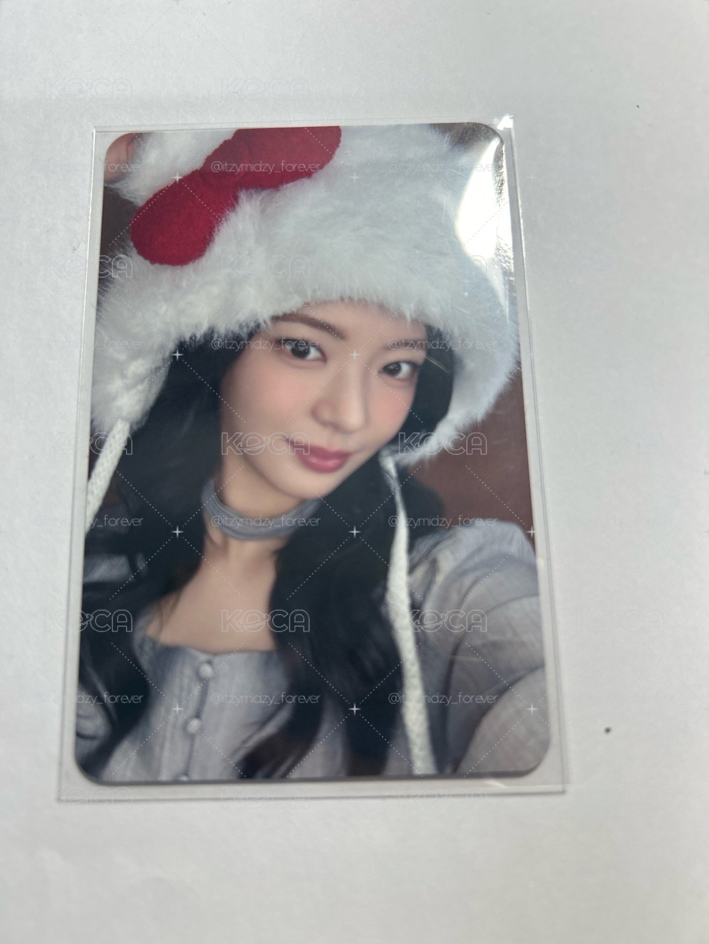 itzy 幸運卡 粒