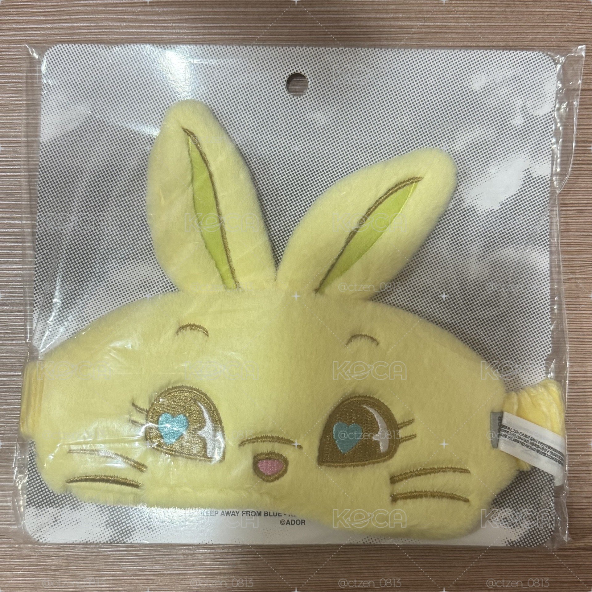 Minji 兔子眼罩🐰全新未拆！