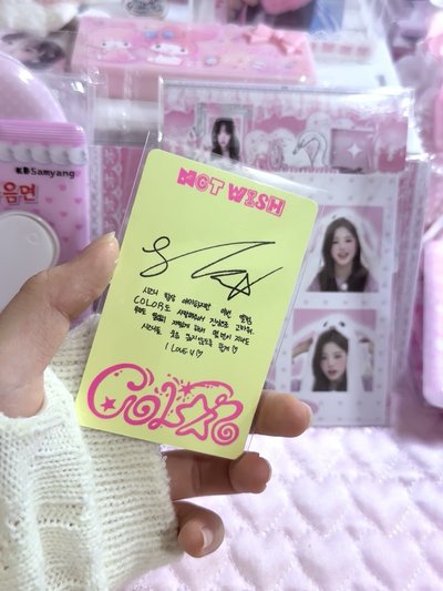 NCT WISH 吳是溫  Sion 專卡