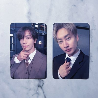 赫海 銀赫 東海 小卡 SUPER JUNIOR D&E Fromm 雜誌 影像會 小卡 西裝 李東海 李赫宰