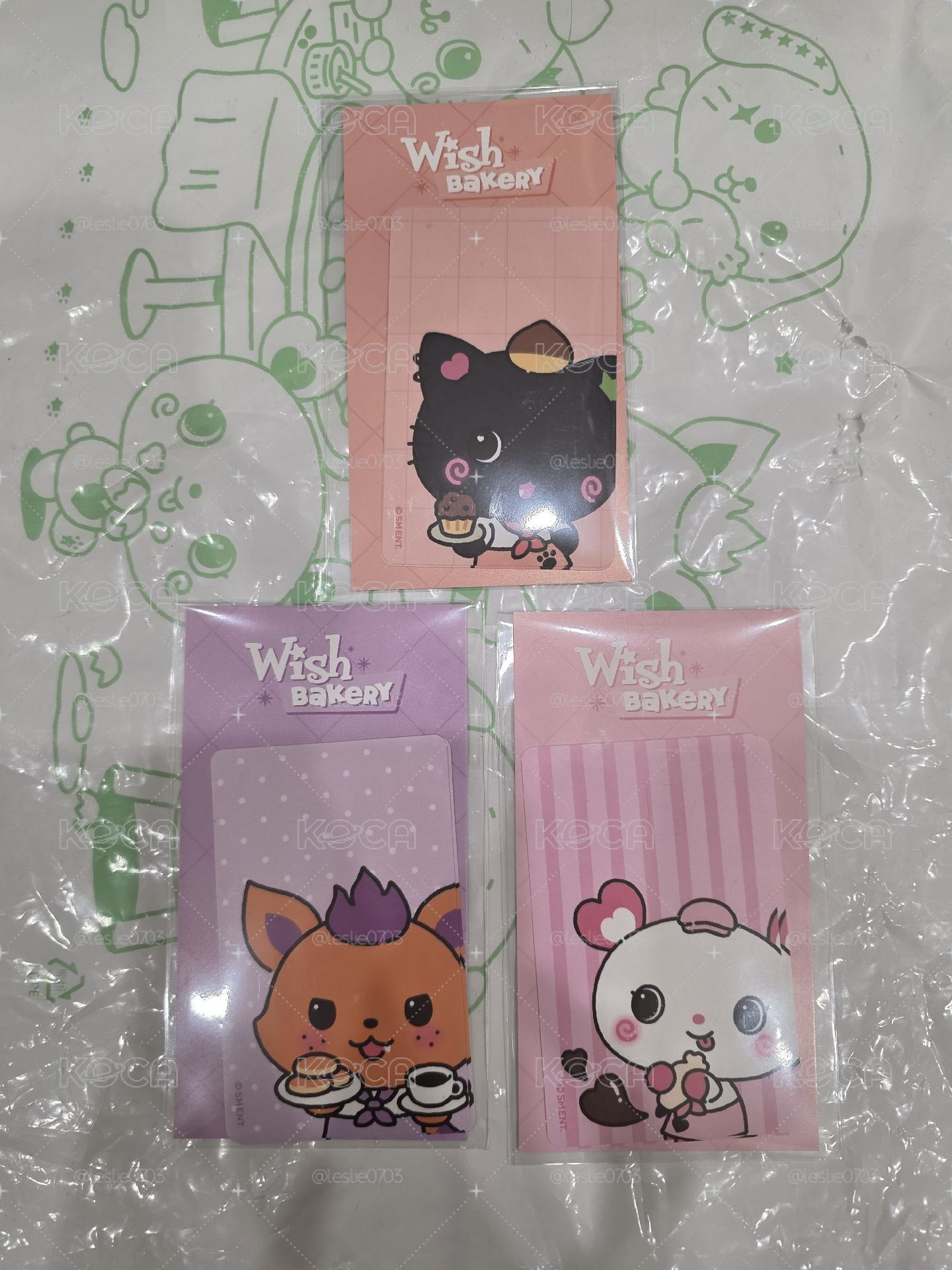 WISH BAKERY卡貼