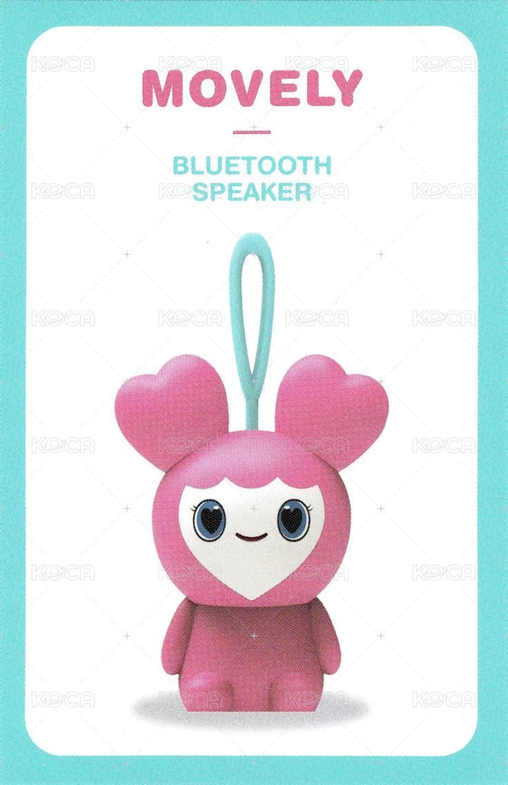 TWICE藍牙音響 周邊卡  背面