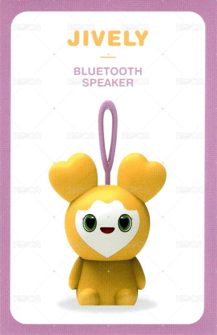 TWICE藍牙音響 周邊卡  背面